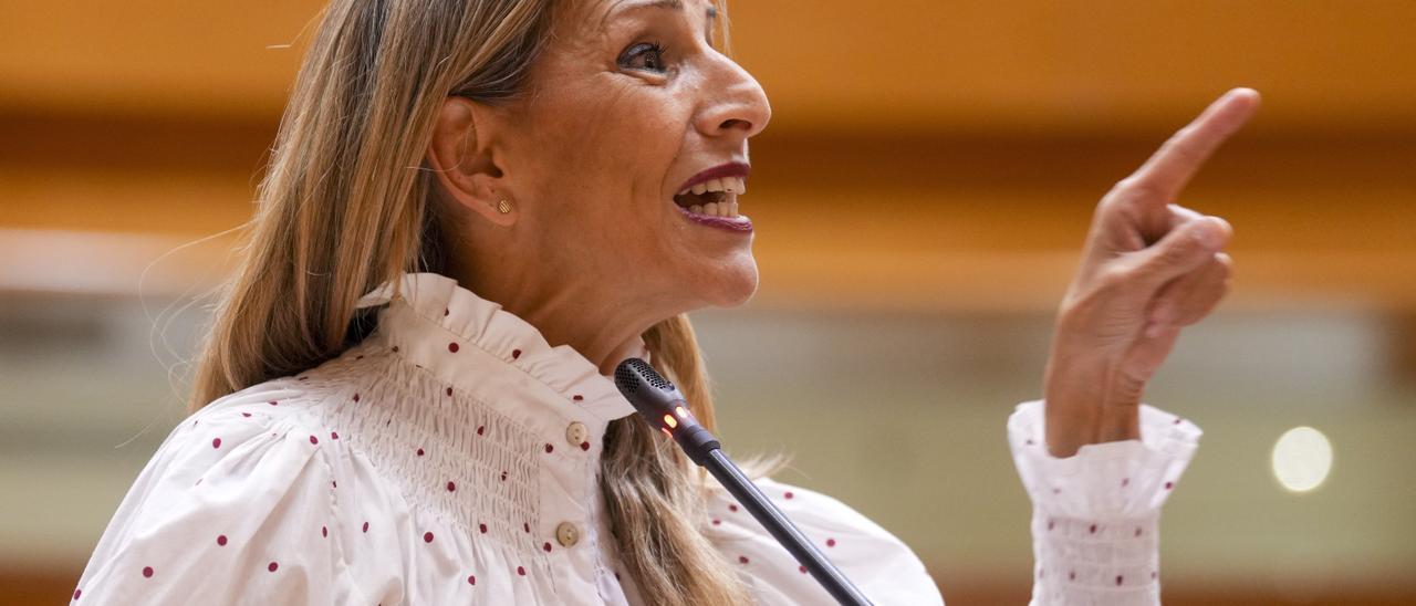 Yolanda Díaz: "Queda Gobierno de corrupción para rato"