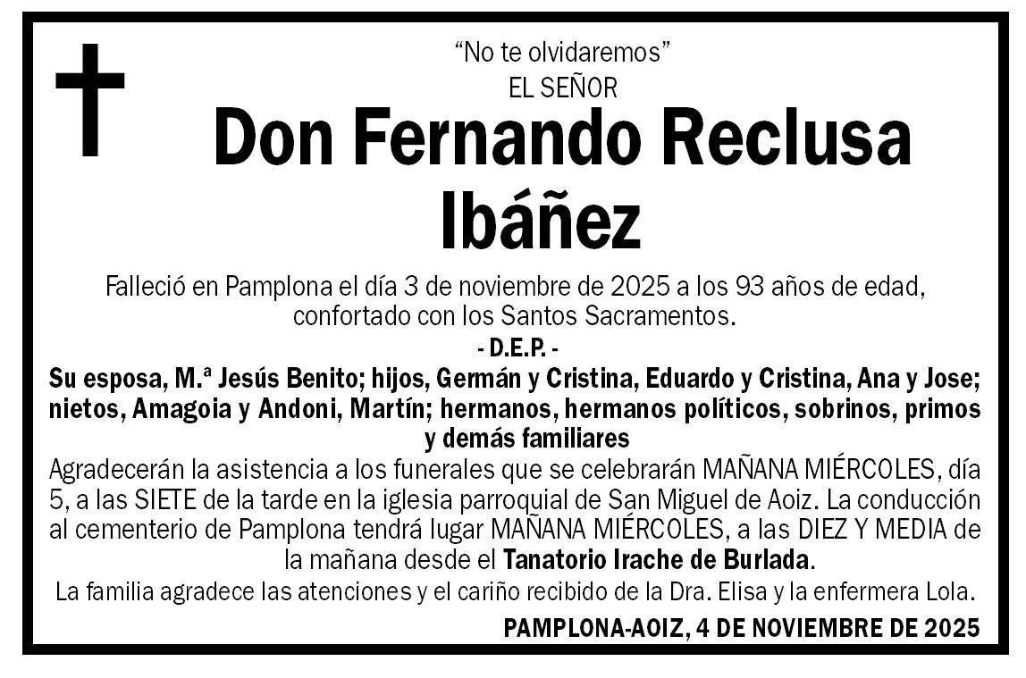 Fernando Reclusa Ibáñez