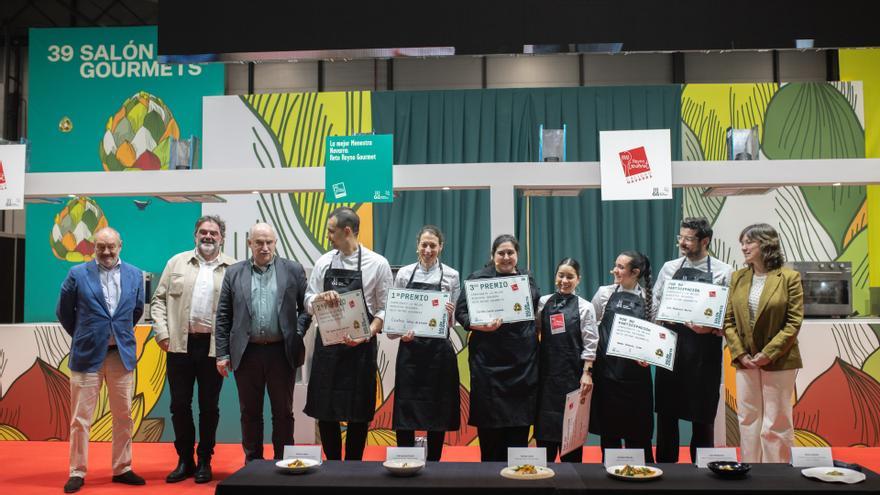 La menestra navarra brilla en Madrid: Cristina Salas gana el reto culinario de Reyno Gourmet