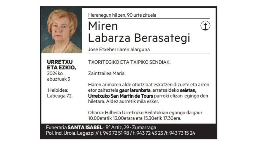 MIREN LABARZA BERASATEGI
