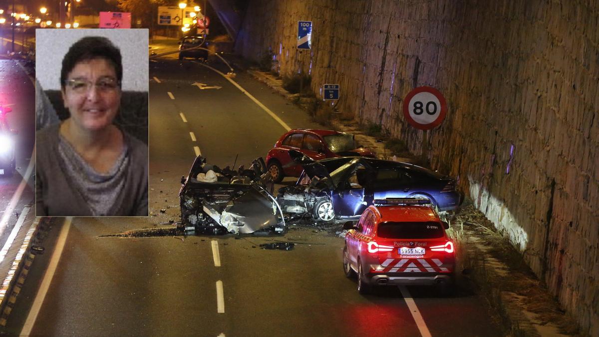 Rosa María Echeverria Lizaso, la mujer fallecida en el accidente de Zizur.