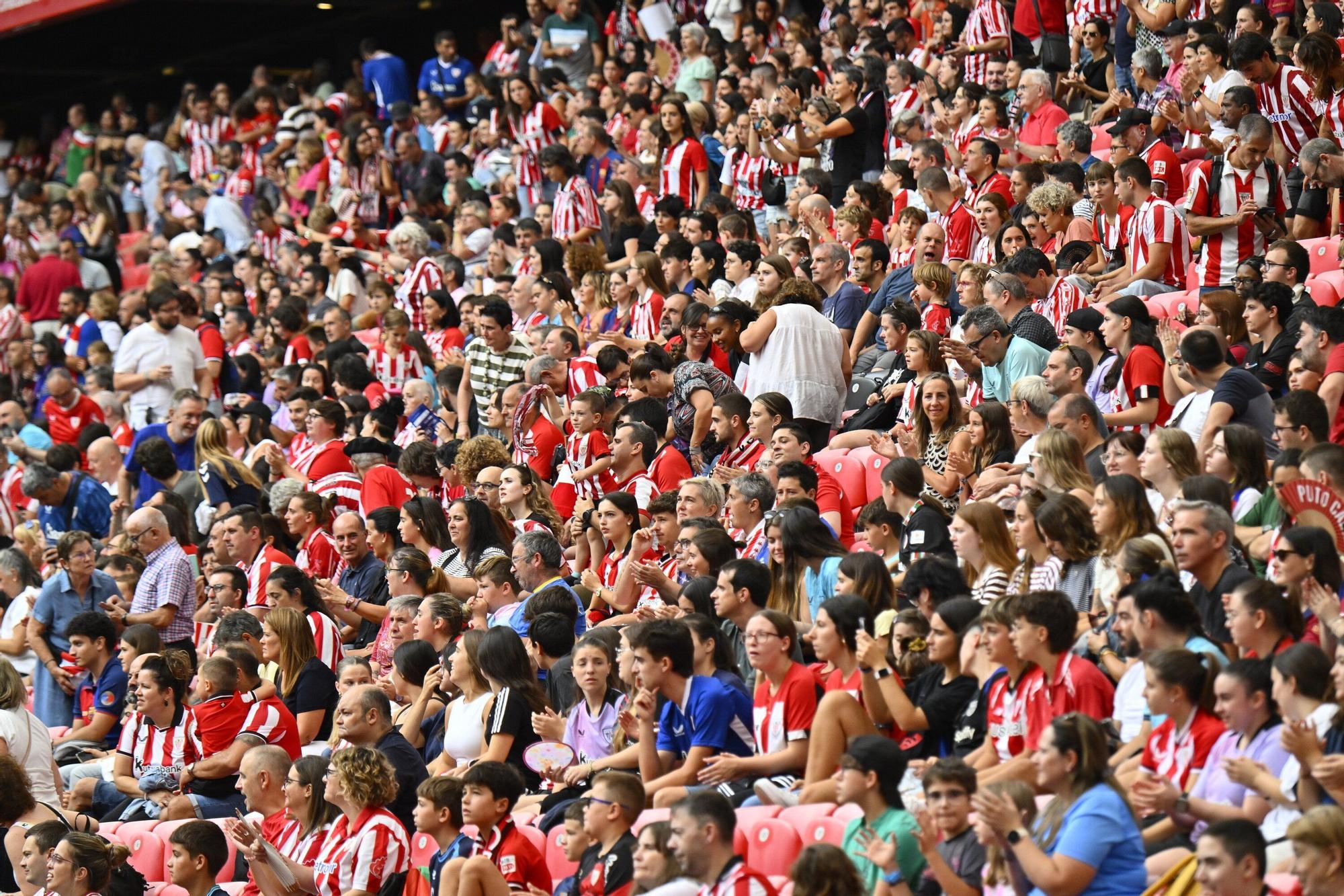 En imágenes: ¿Has asistido al Athletic-Barcelona en San Mamés? Búscate