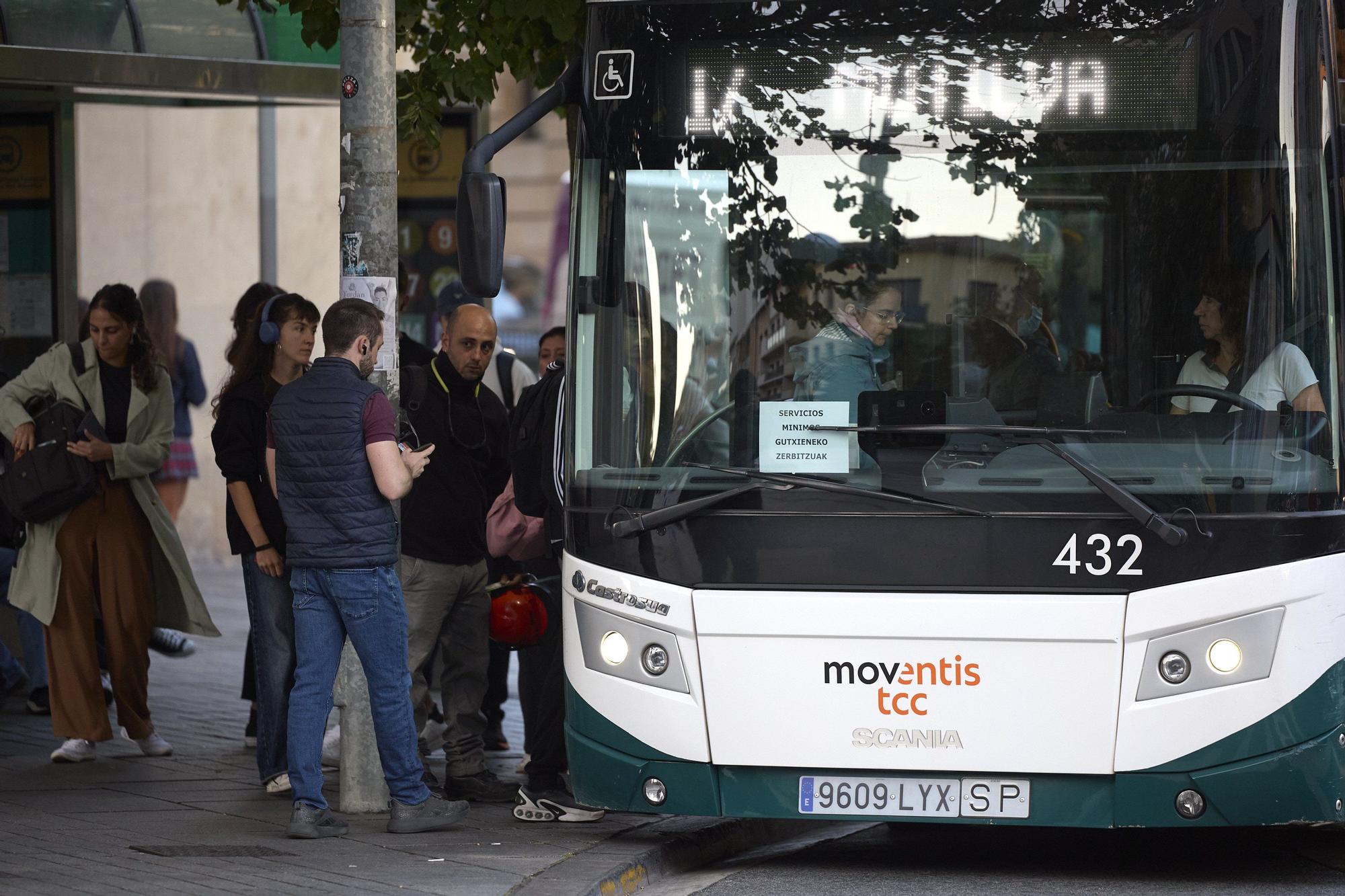 Huelga en el servicio de villavesas este martes 9 de septiembre