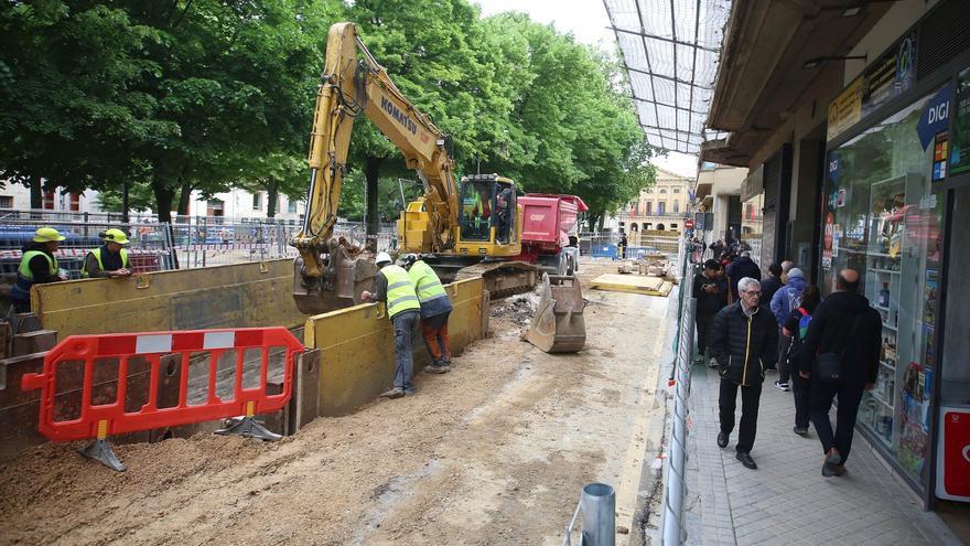 Obras, calles cortadas y restricciones de tráfico hoy en Pamplona