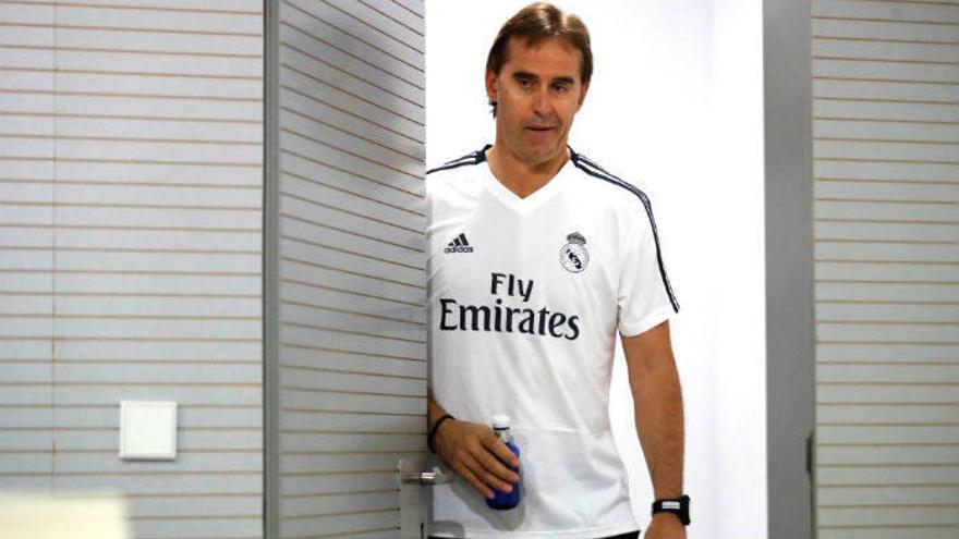 El entrenador del Real Madrid, Julen Lopetegui.