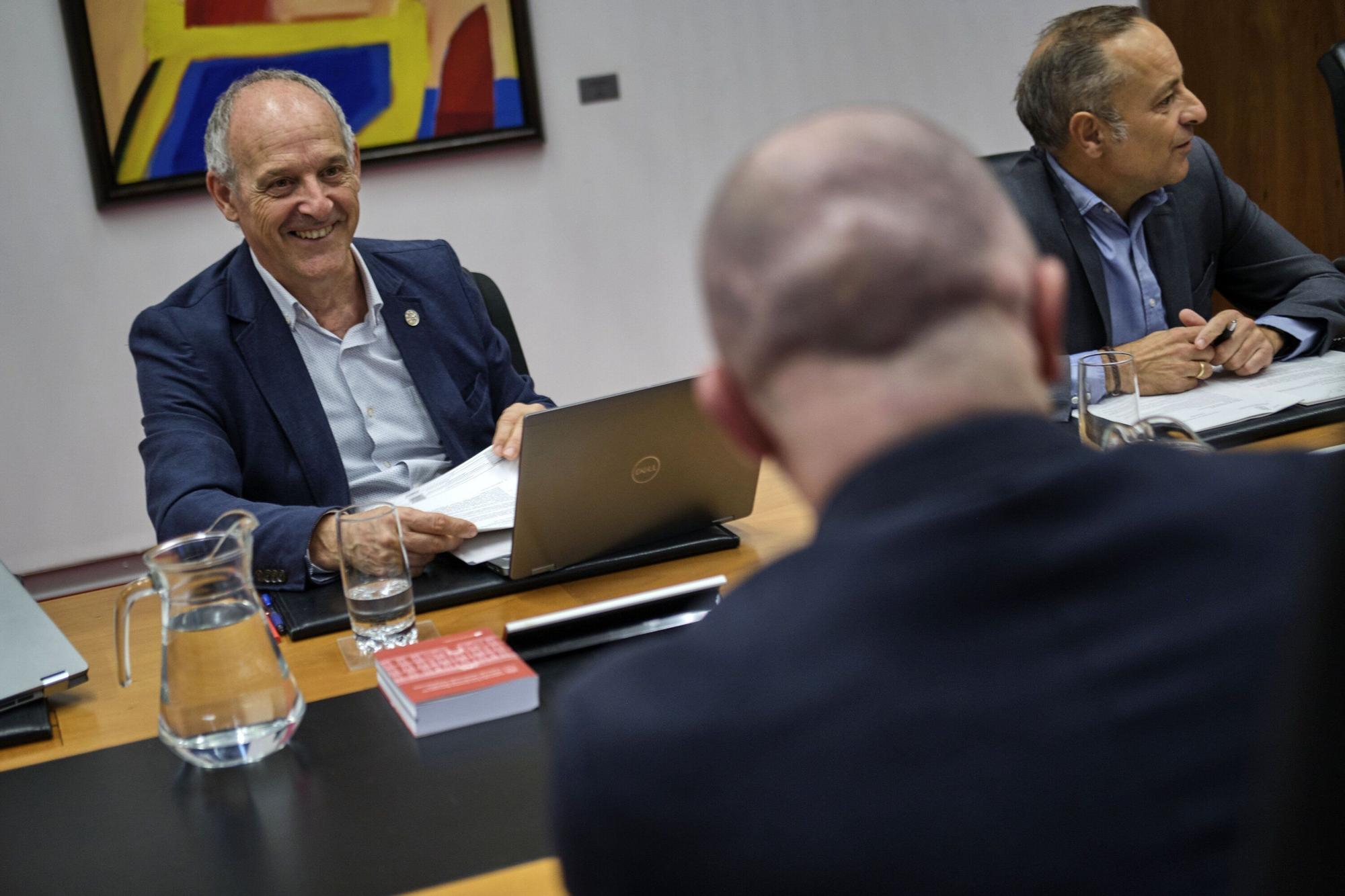Mesa de Junta y Portavoces del Parlamento de Navarra, este lunes 6 de octubre