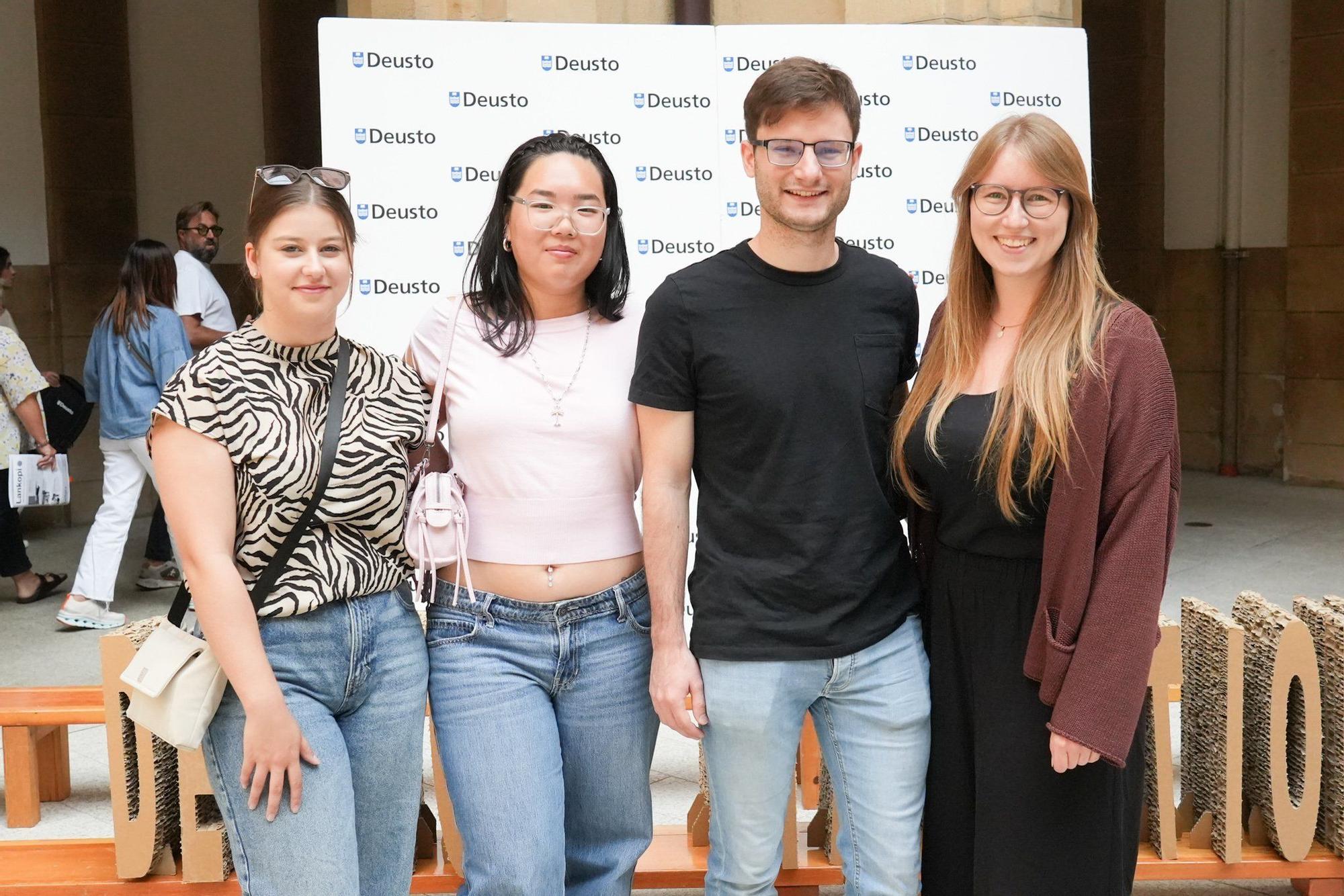 En imágenes: La universidad de Deusto en Bilbao recibe a sus estudiantes internacionales