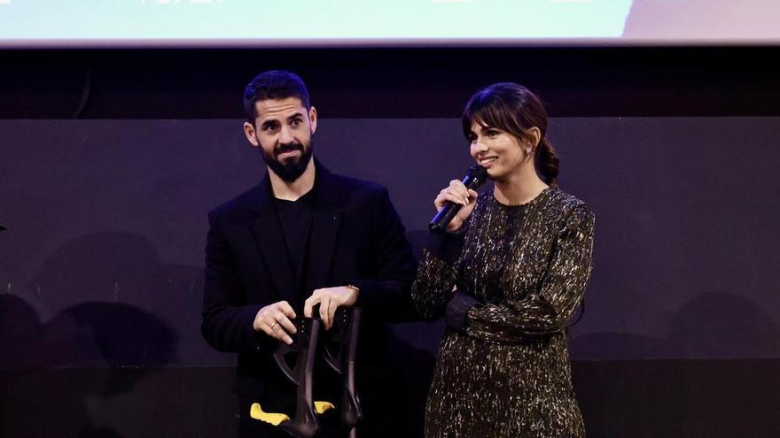 Sara Sálamo filma a Isco en su estreno como directora
