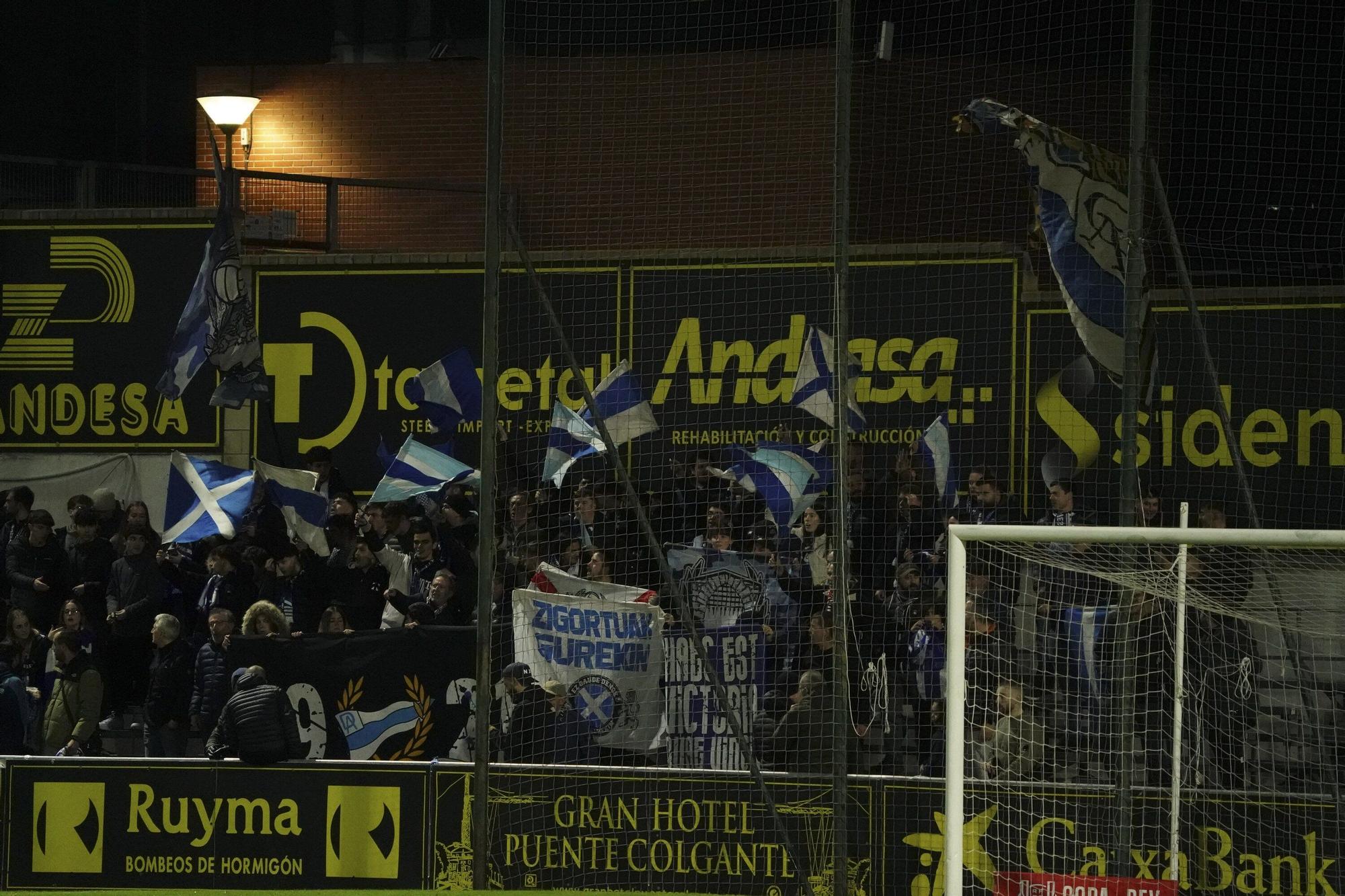 El Portugalete-Alavés, en imágenes