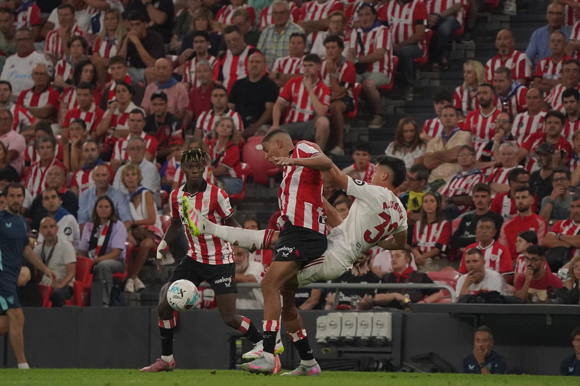 El Athletic-Sevilla, en imágenes