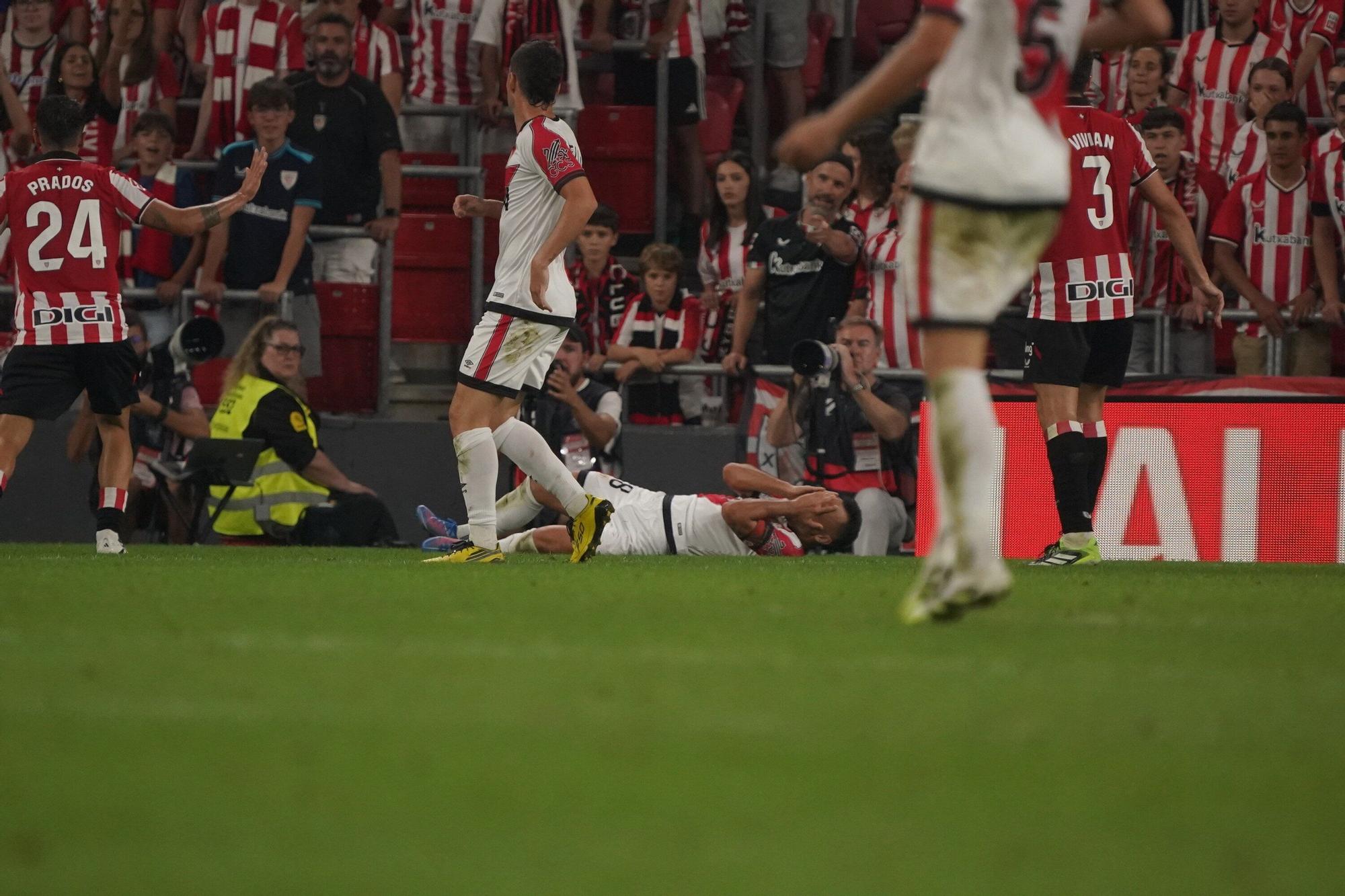 El Athletic - Rayo Vallecano, en imágenes