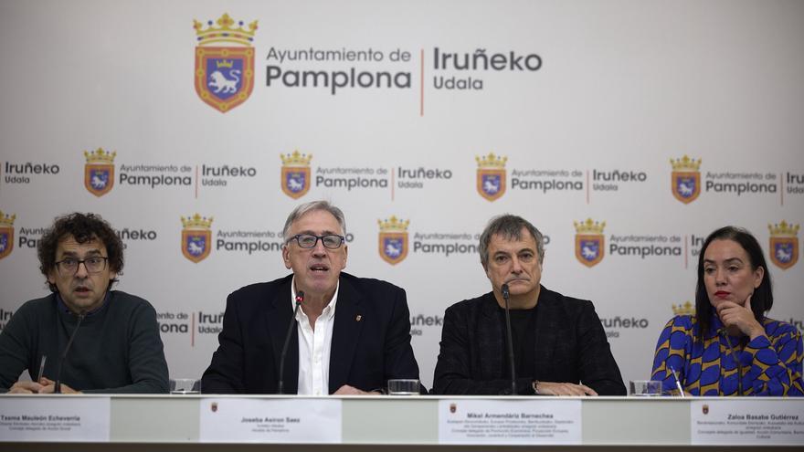 El Pleno de Pamplona arranca el año con un cruce de solicitudes de dimisión