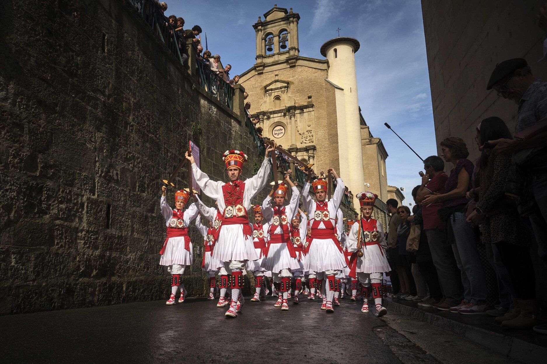 Fotos de la procesión de San Fermín Txikito