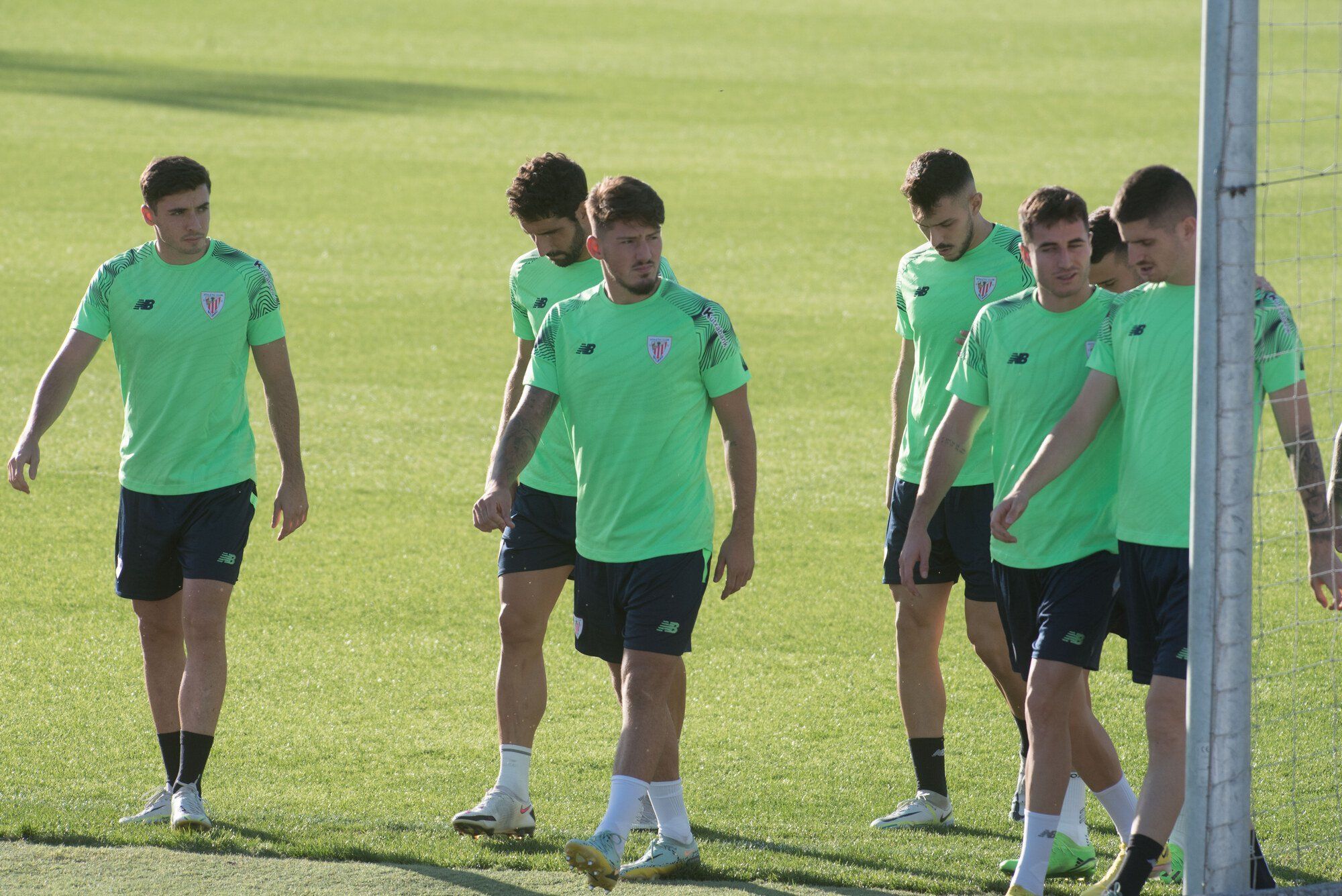 Normalidad en la vuelta a los entrenamientos del Athletic