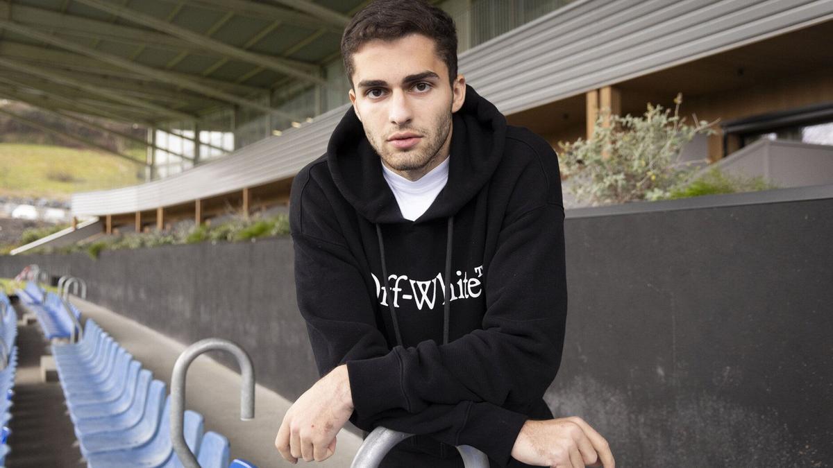 Arsen Zakharyan, jugador de la Real Sociedad, en las instalaciones de Zubieta.