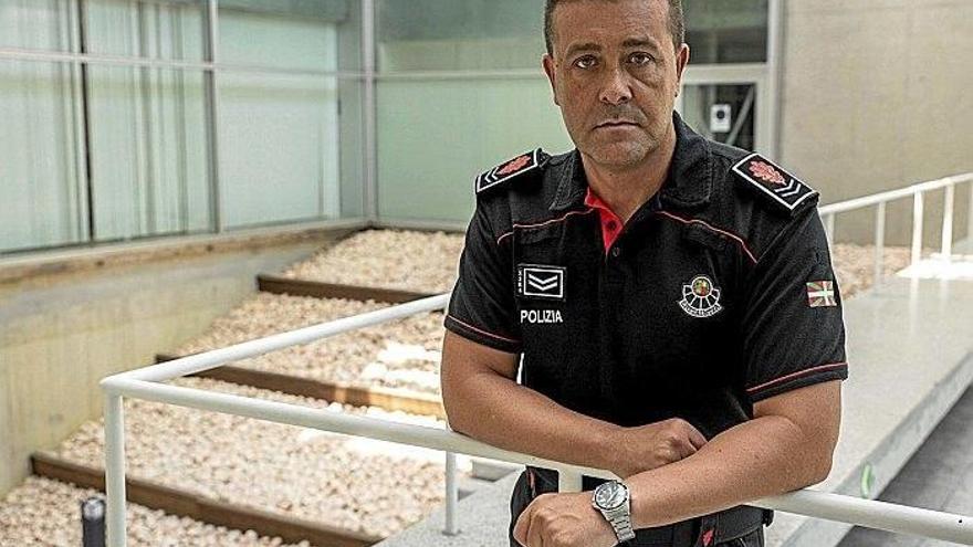 Hugo Prieto, jefe del área de delitos contra las personas de la Ertzaintza