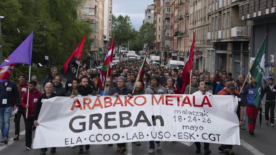 Constituida la mesa de negociación del convenio del Metal alavés
