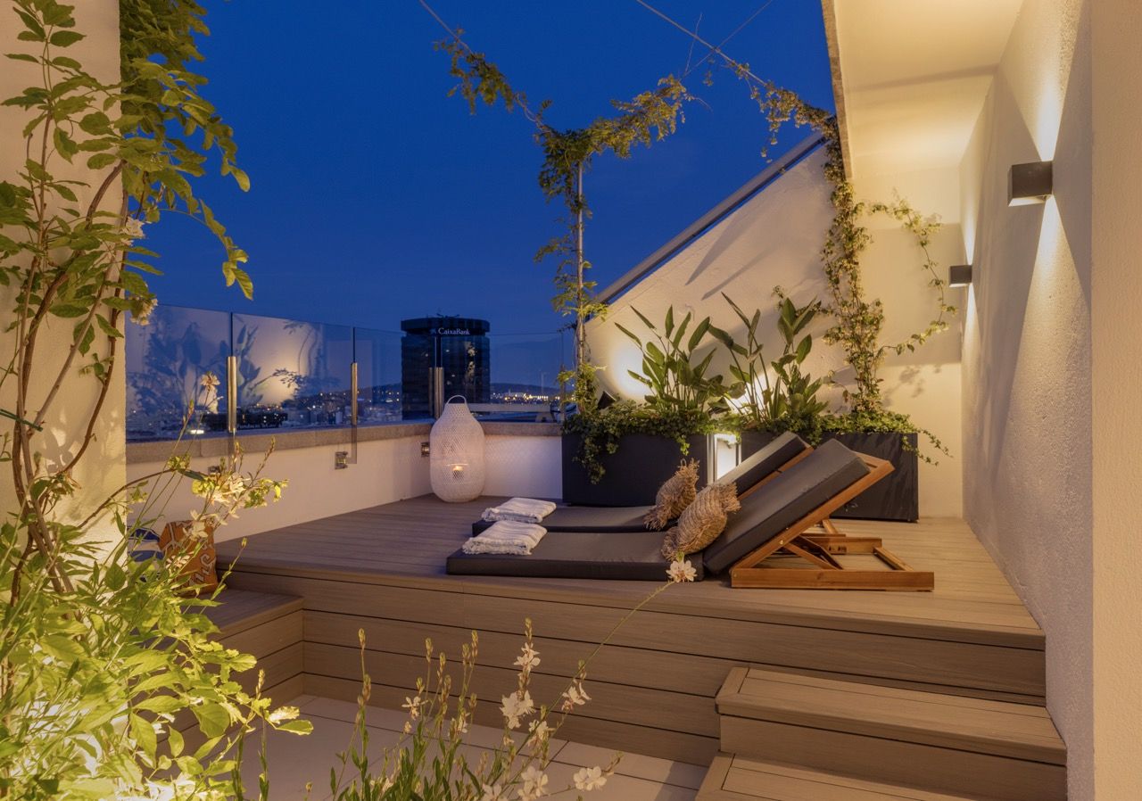 En imágenes:Un espectacular dúplex con vistas en Barcelona