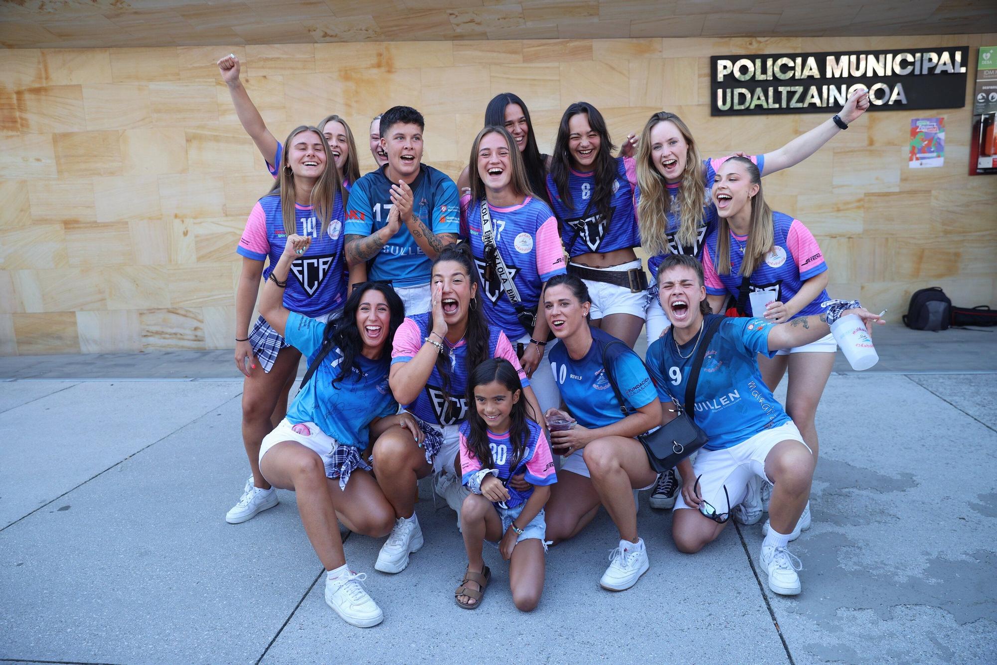 Fotos del chupinazo de Burlada
