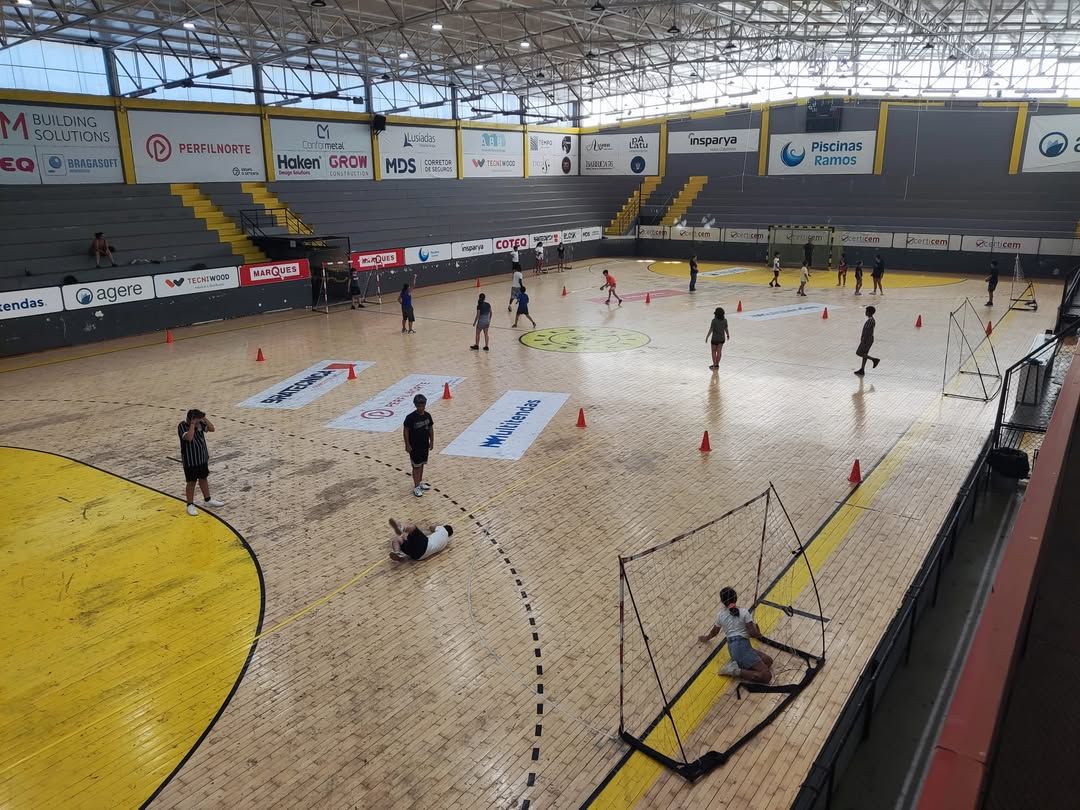 El polideportivo Flávio Sá Leite de Braga