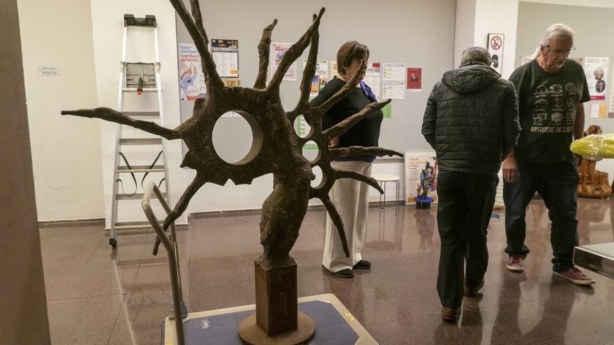 En imágenes: La escultura se adueña de cada rincón de Ignacio Aldecoa