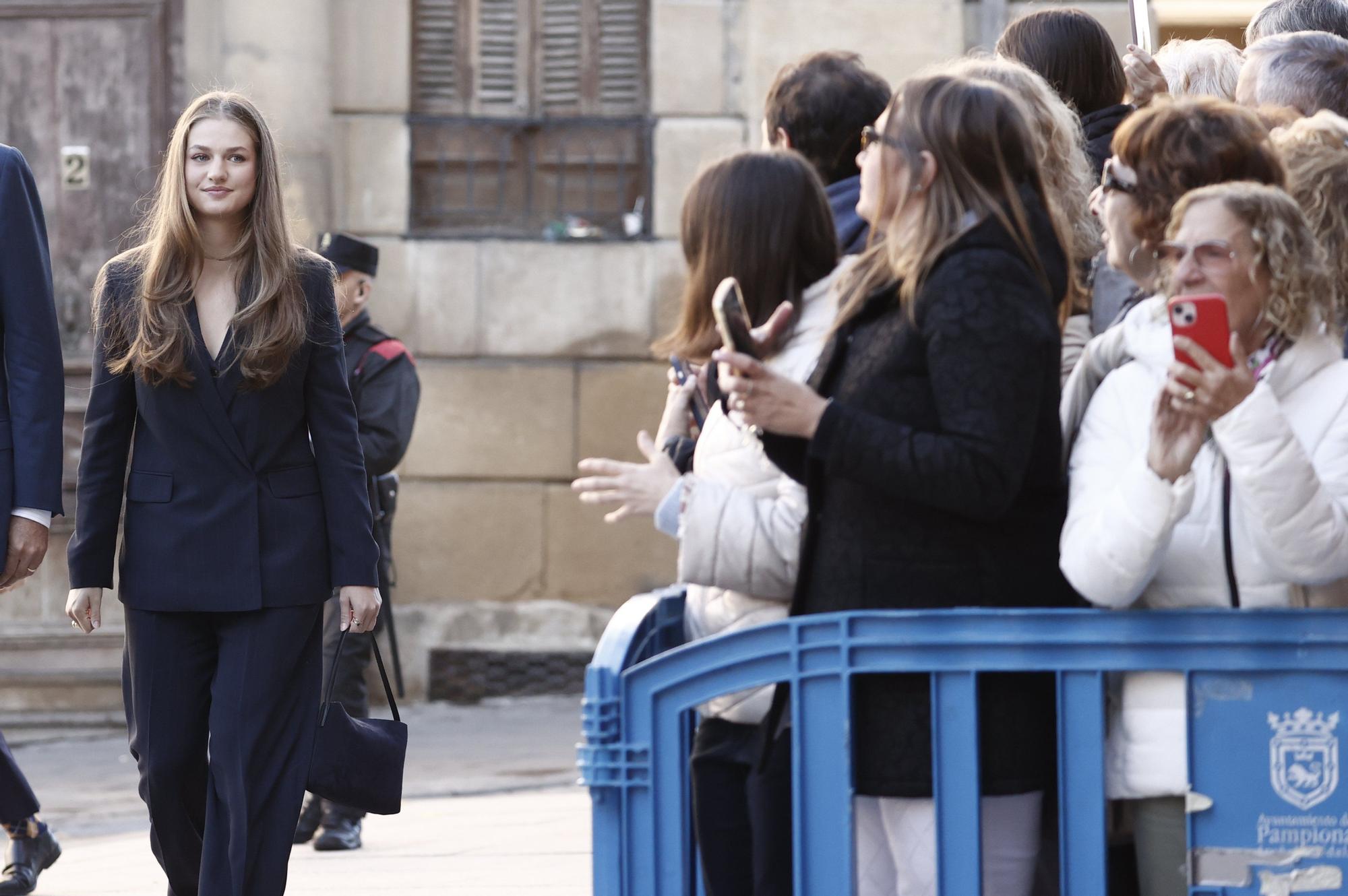 Visita de Felipe de Borbón, Leonor y Letizia a Navarra (viernes 26 de septiembre de 2025)