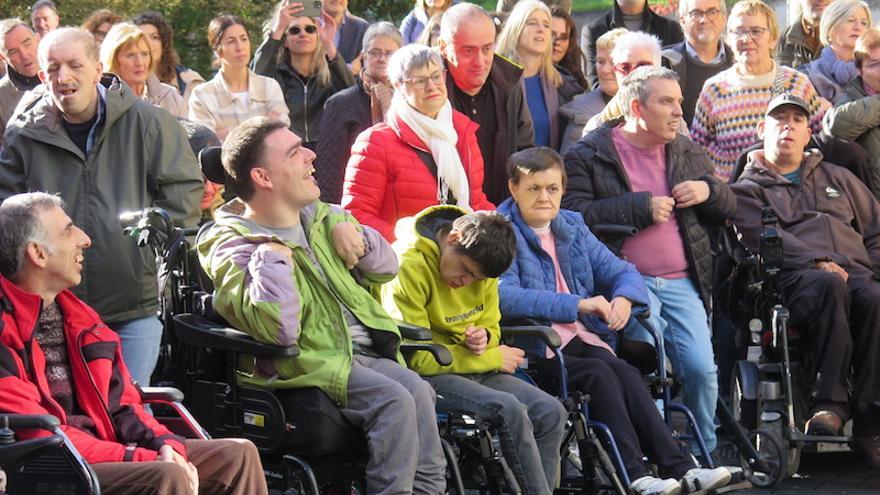 Inauguración de las nuevas instalaciones de Aspace en Urretxu