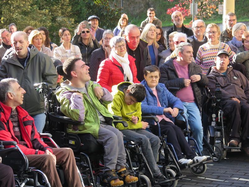 Inauguración de las nuevas instalaciones de Aspace en Urretxu