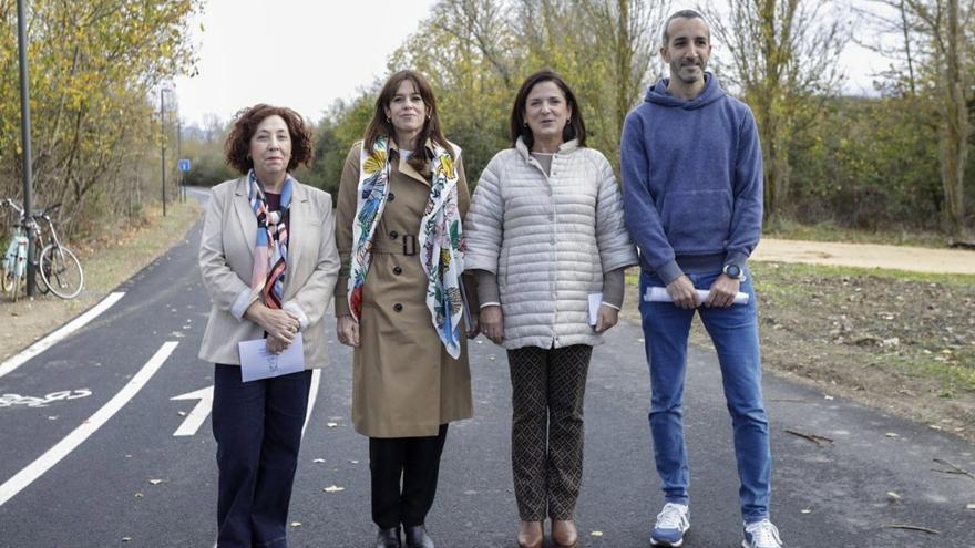 Goikolarra eta Olarizu arteko oinezkoentzako eta bizikletentzako lotura berria ireki dute Gasteizen