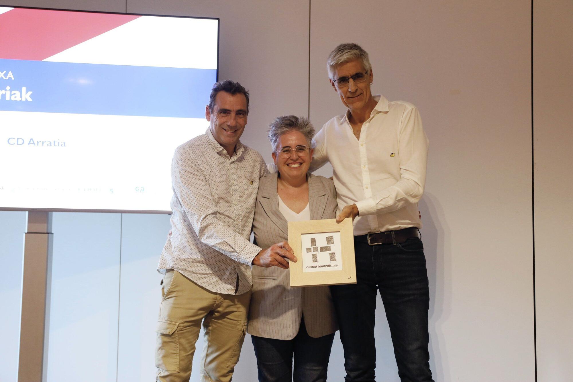 En imágenes: Entrega de los premios DEIA Laboral Kutxa Hemendik Sariak de la comarca Nerbioi-Ibaizabal