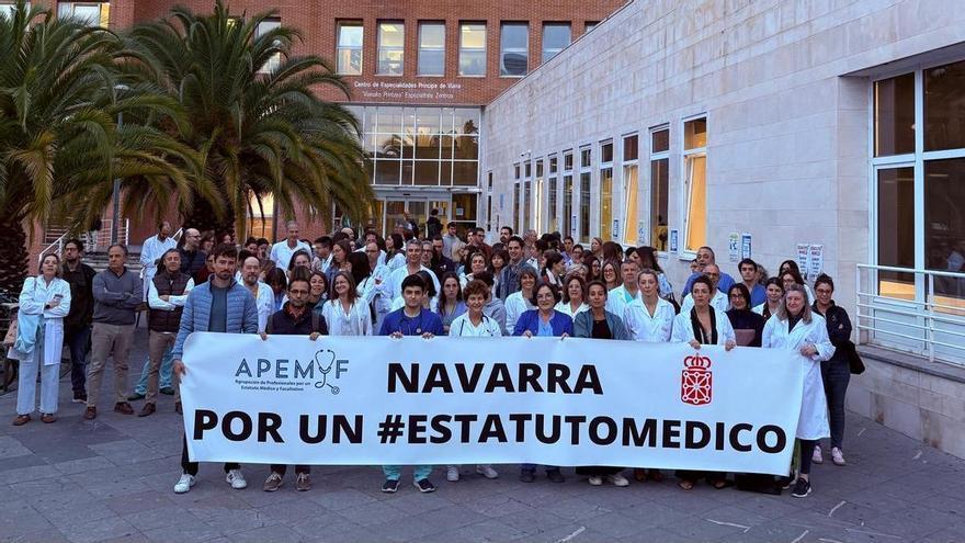 Un 3,31% de los médicos han secundado la jornada de huelga en Navarra