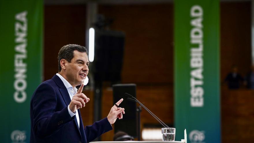 Las encuestas sitúan a Moreno al borde de la mayoría absoluta y auguran el peor resultado histórico del PSOE en Andalucía