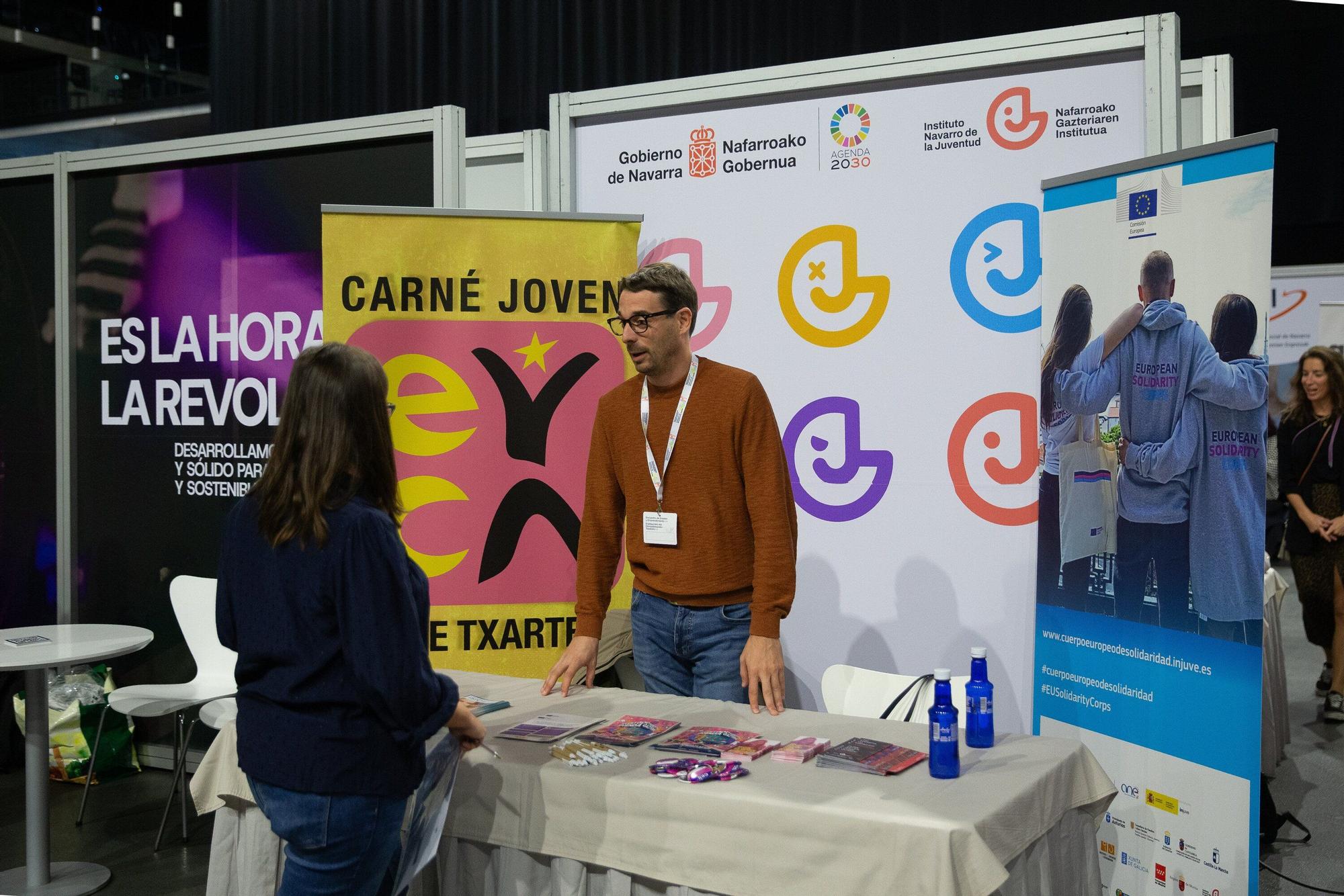 Fotos de la apertura del Encuentro de Empleo y Emprendimiento en la UPNA