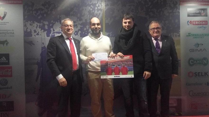 El Sadar acoge el acto de reconocimiento a ayuntamientos colaboradores con el club