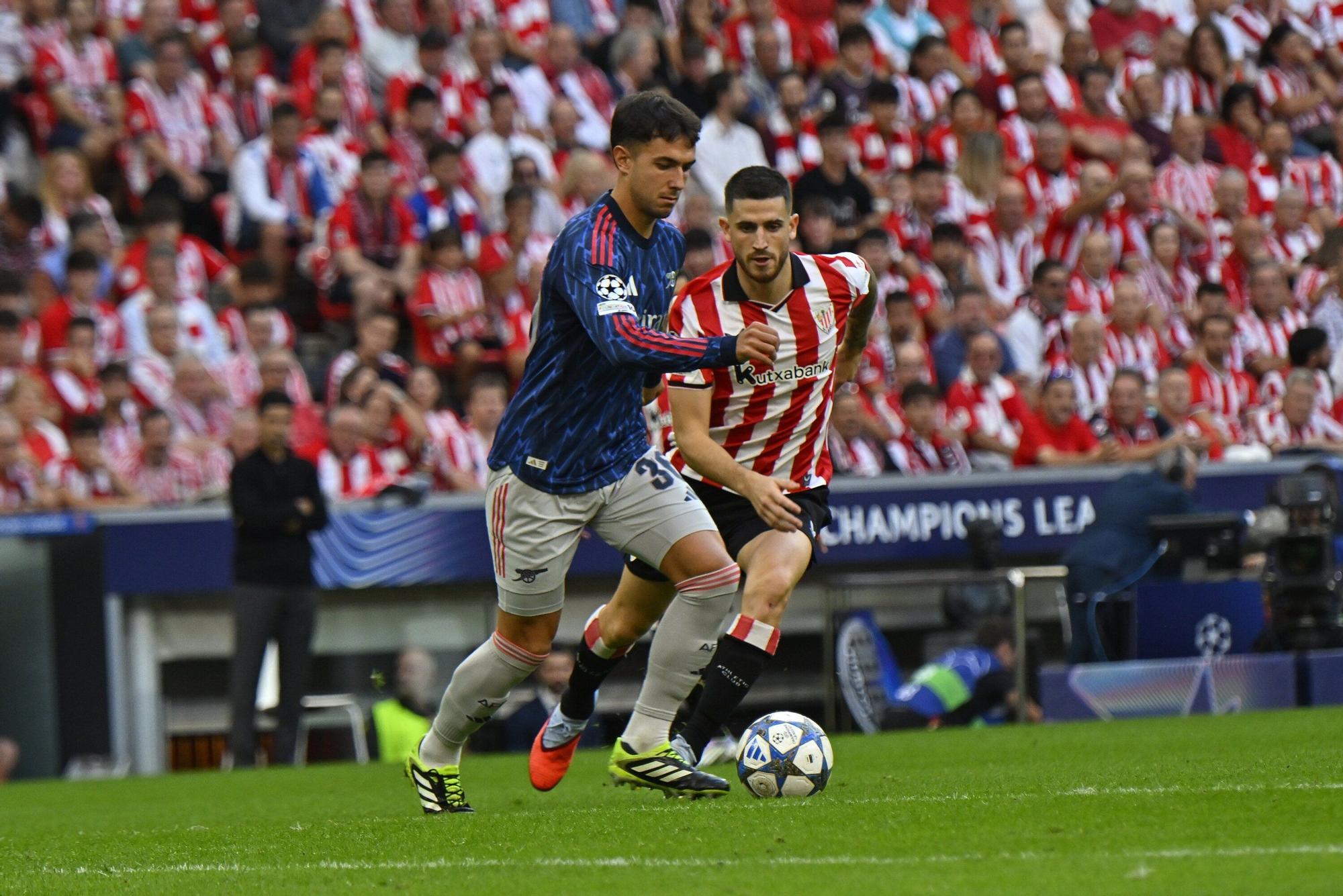El Athletic-Arsenal, en imágenes