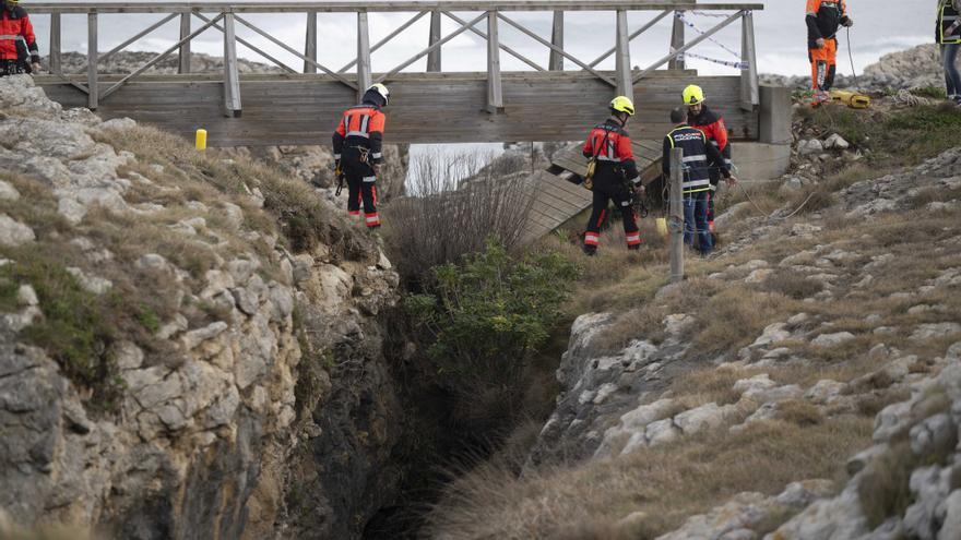 La Policía recoge pruebas sobre el estado de la pasarela de El Bocal de Santander