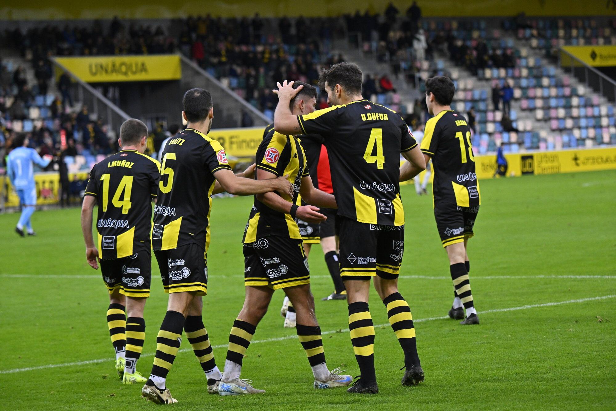 El Barakaldo-Racing de Ferrol, en imágenes