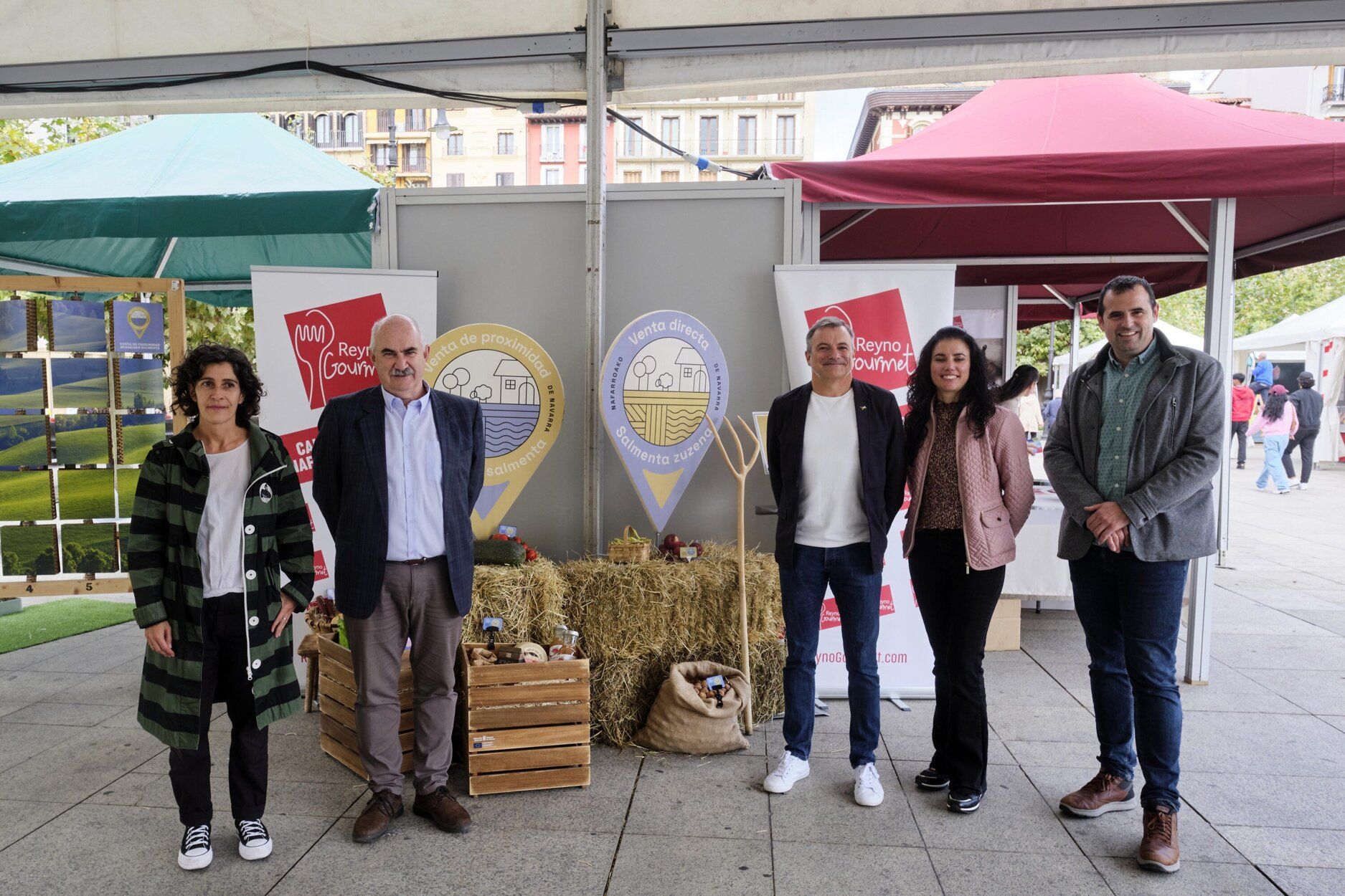 Fotos de la inauguración Feria de la Artesanía de Navarra en Pamplona