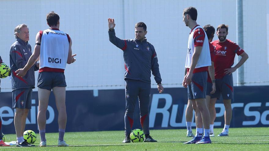 Osasuna vuelve al trabajo sin Moro