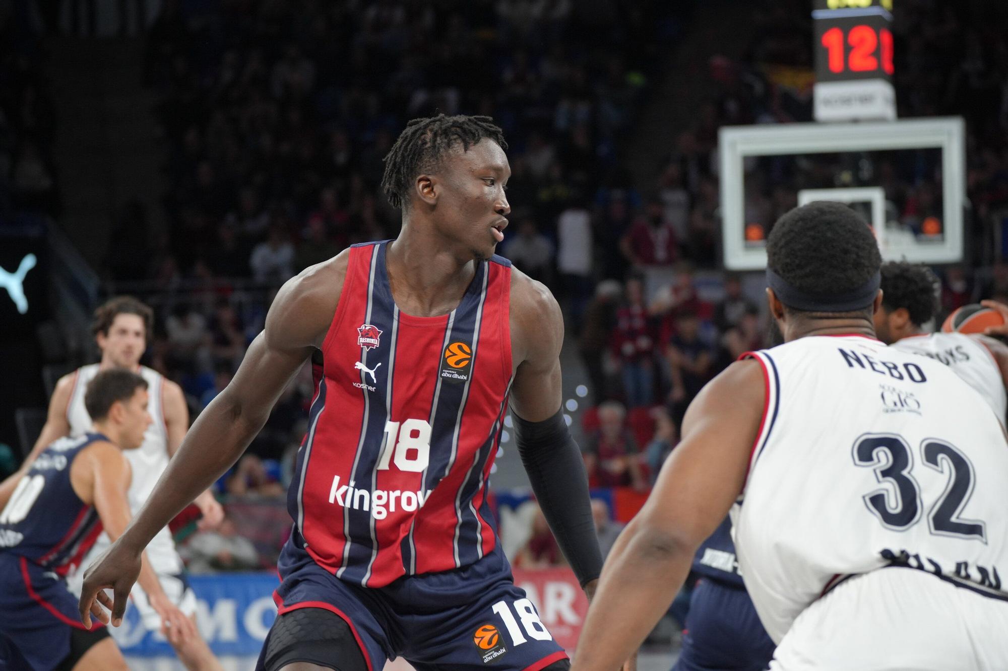 En imágenes: Baskonia se impone a Armani Milan con solvencia
