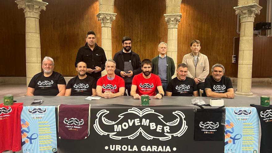 Urola Garaiko Movemberrek gizonezkoen osasunaren inguruan hausnartzera deitu du
