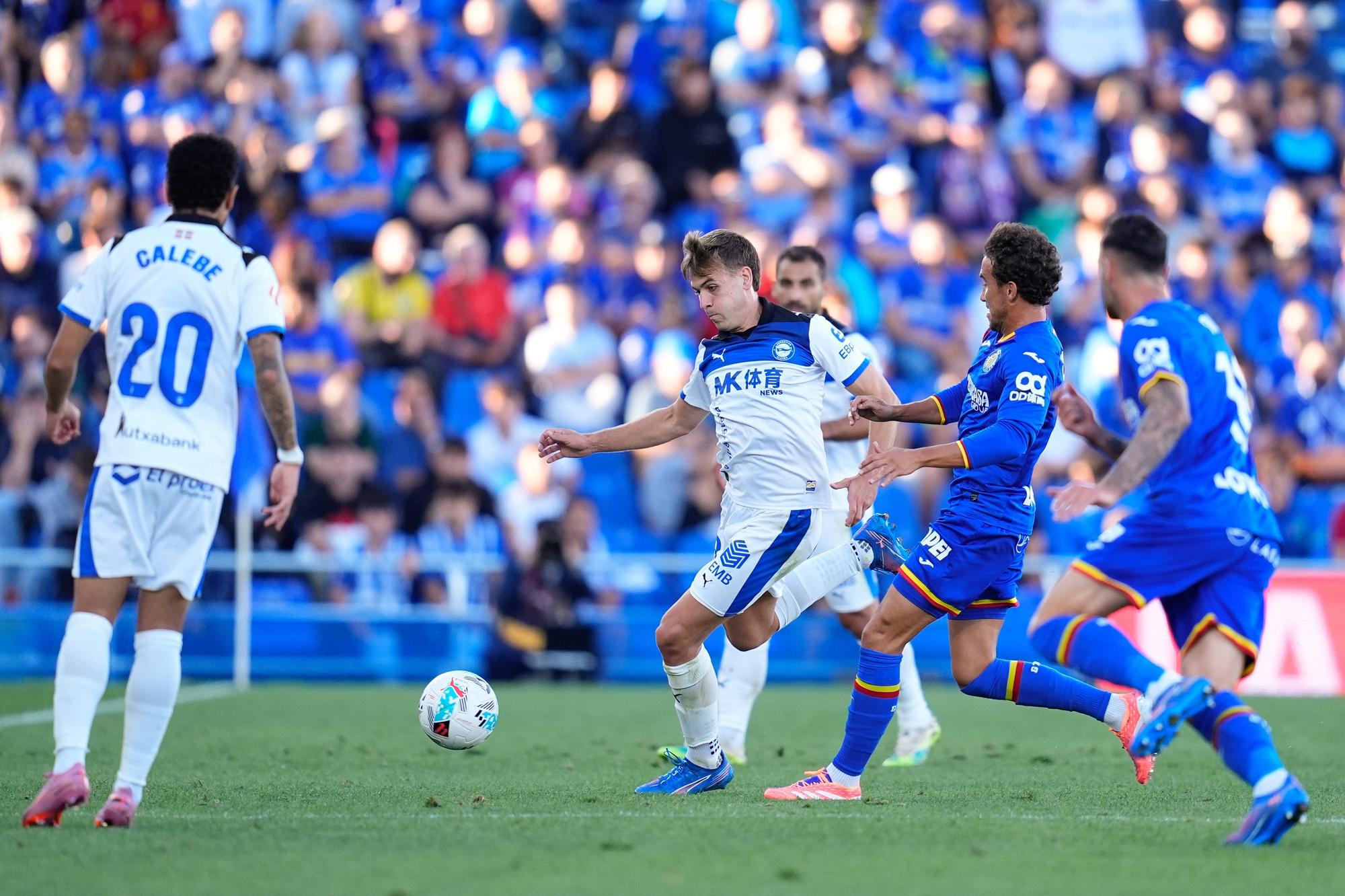 En imágenes: El Alavés empata contra el Getafe