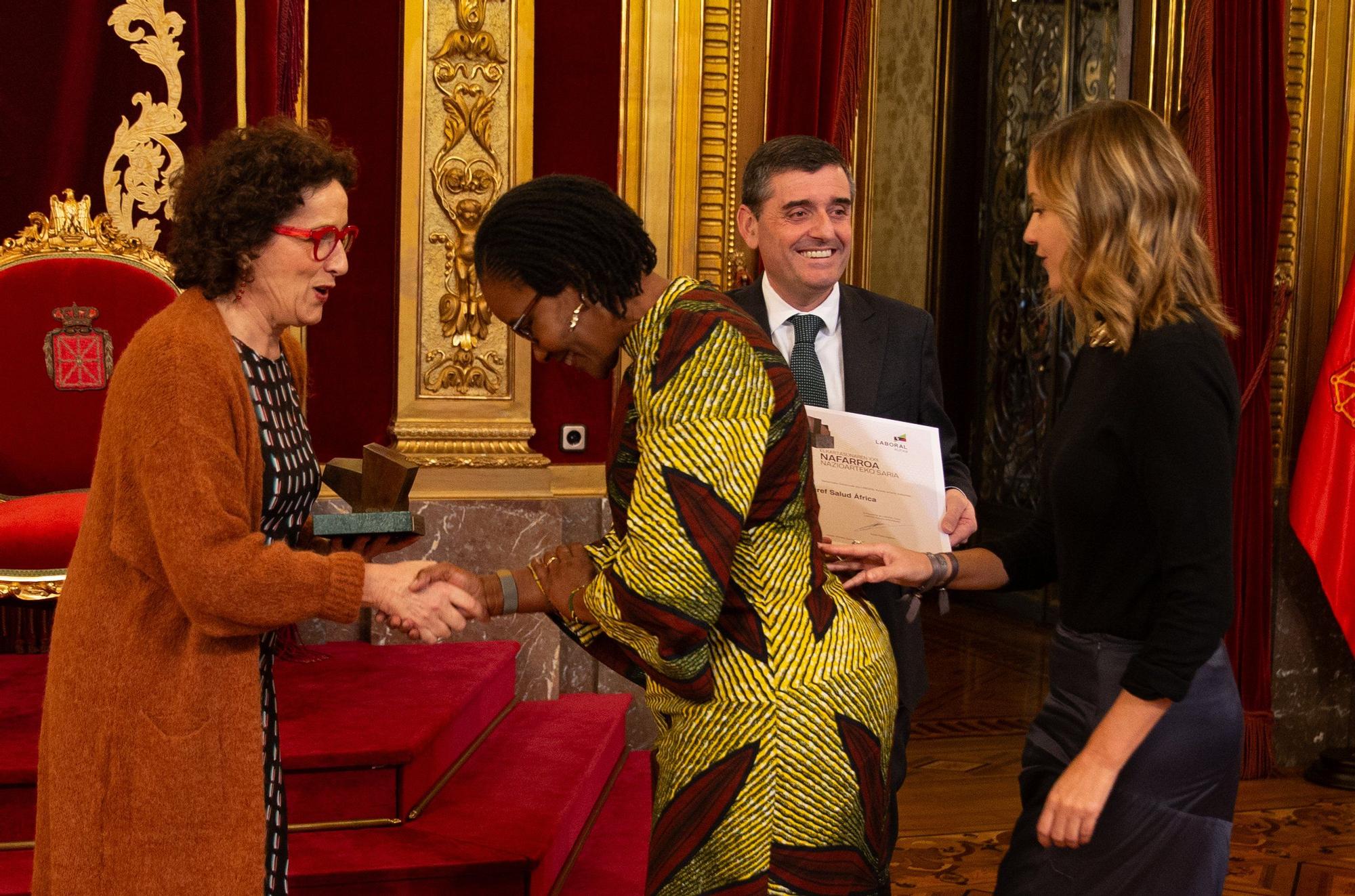 XXII Premio Internacional Navarra a la Solidaridad a la Fundación Amref Salud África