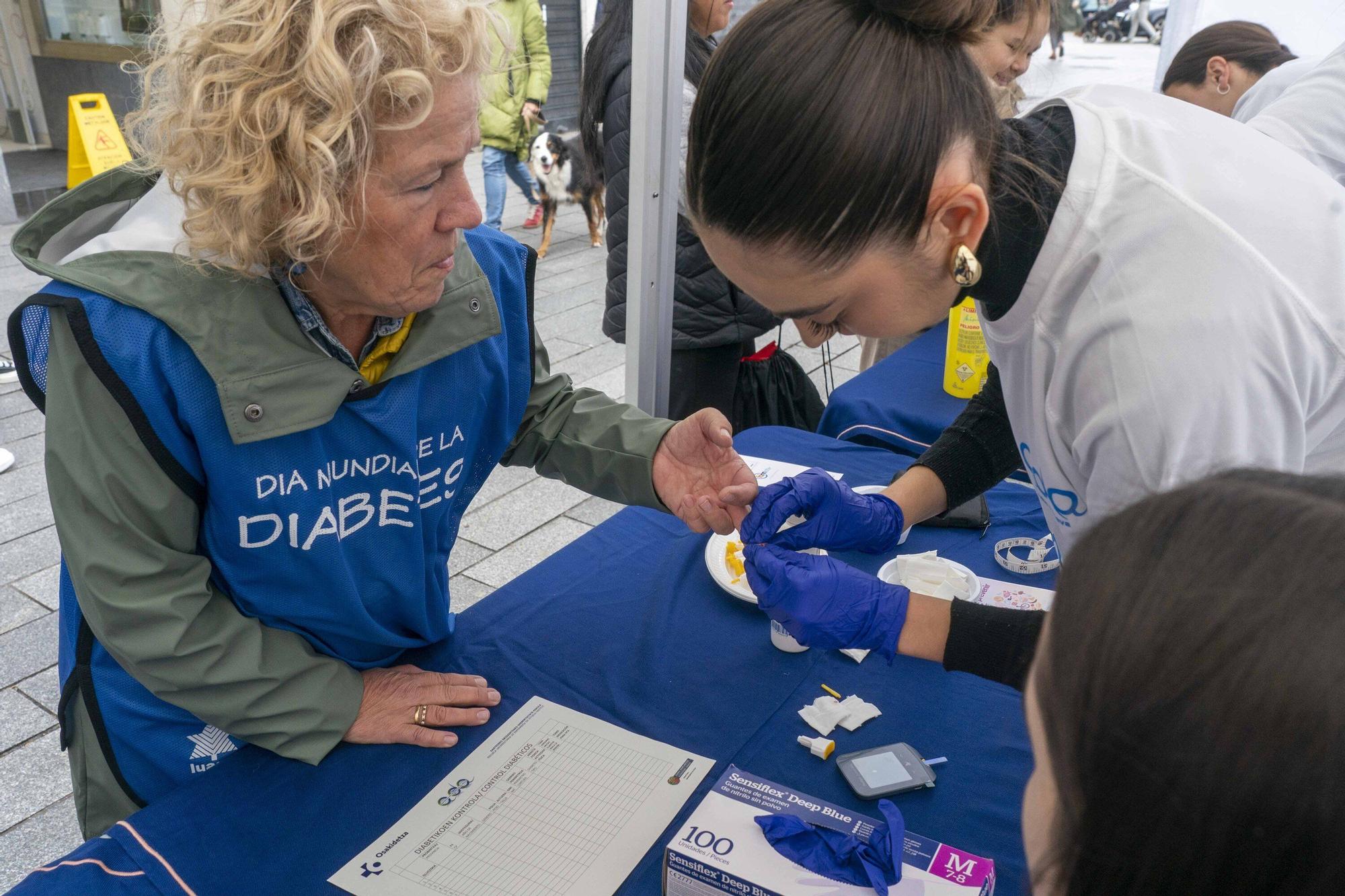 En imágenes: Vitoria se une al día mundial de la diabetes