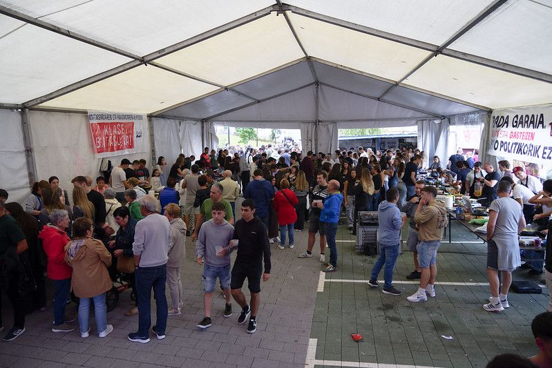 Las fiestas del barrio San Ignacio de Legazpi, en imágenes
