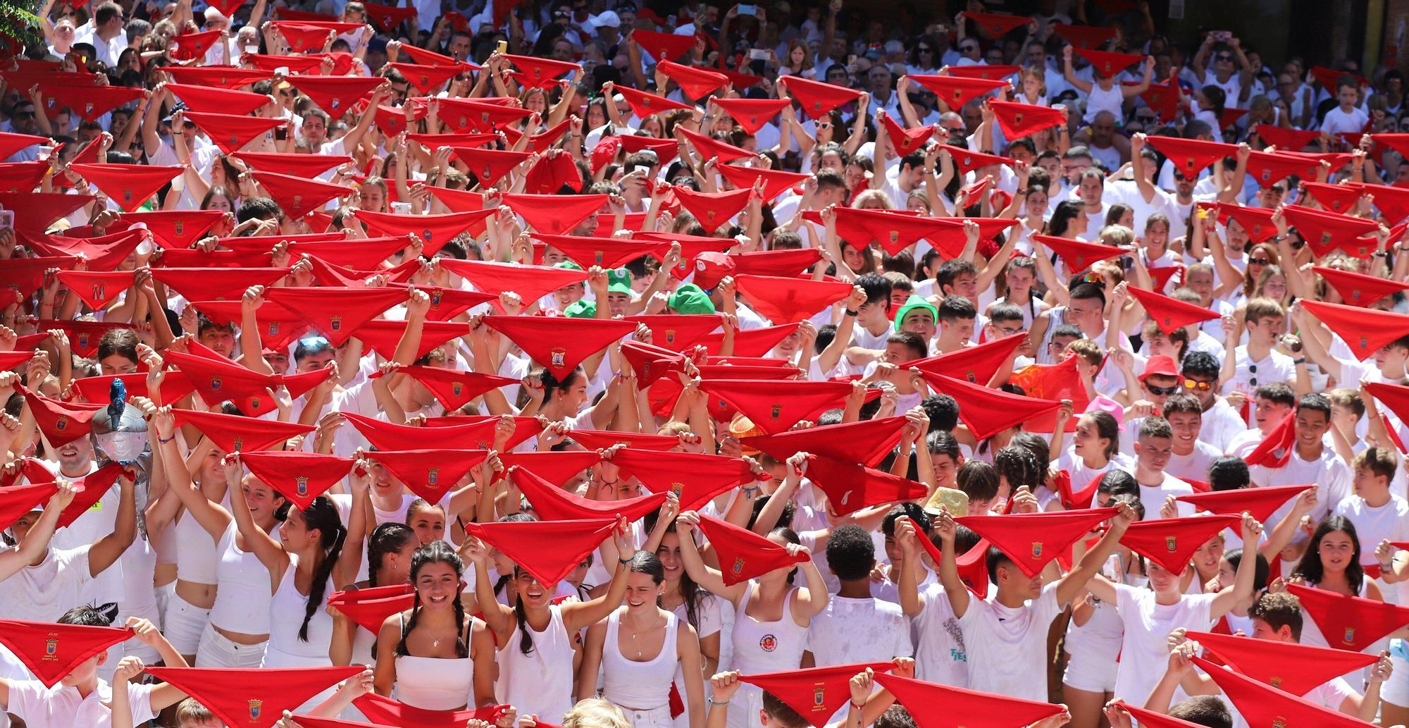 Fotos del cohete de Marcilla