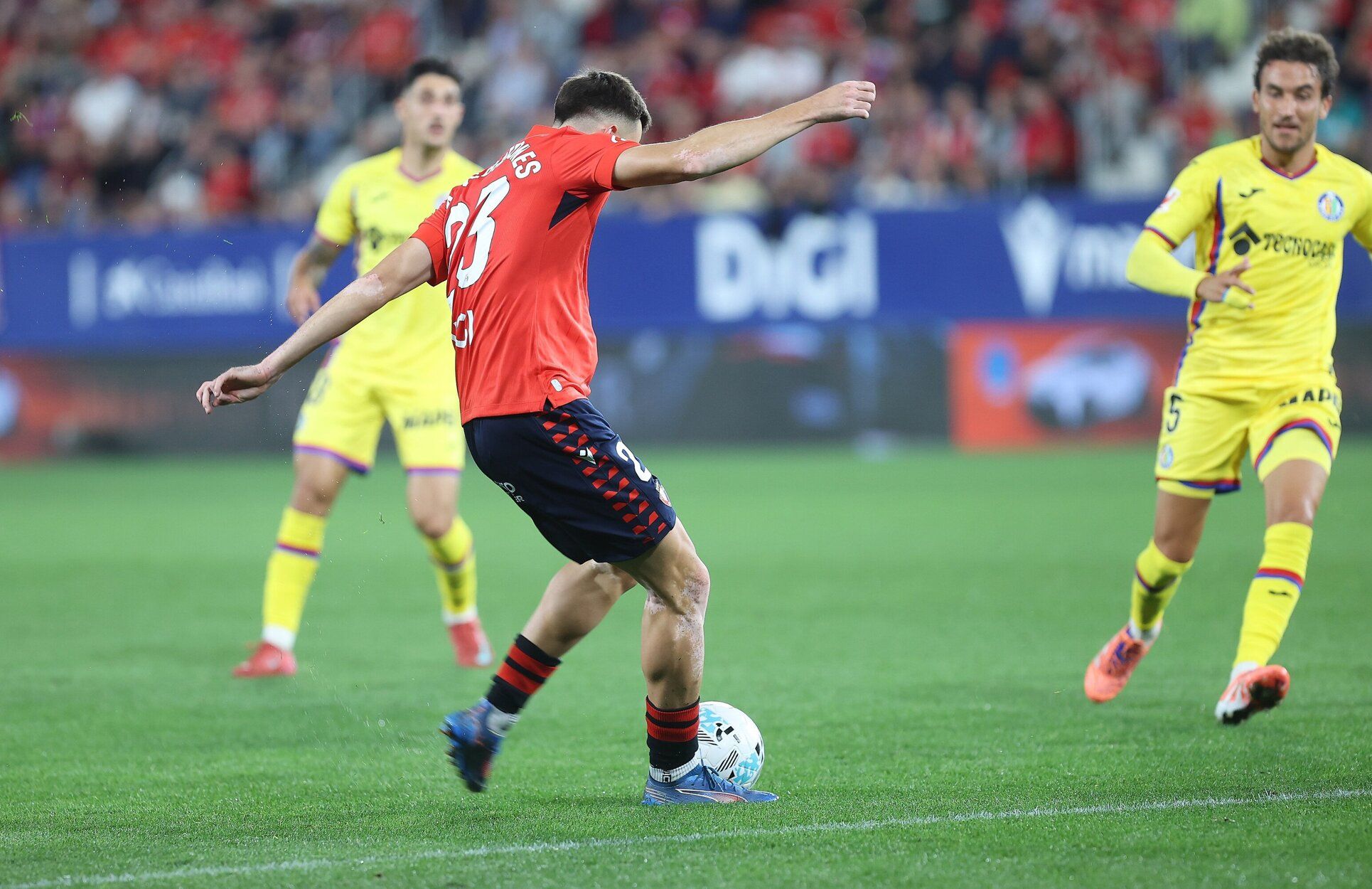 Fotos del Osasuna-Getafe en El Sadar