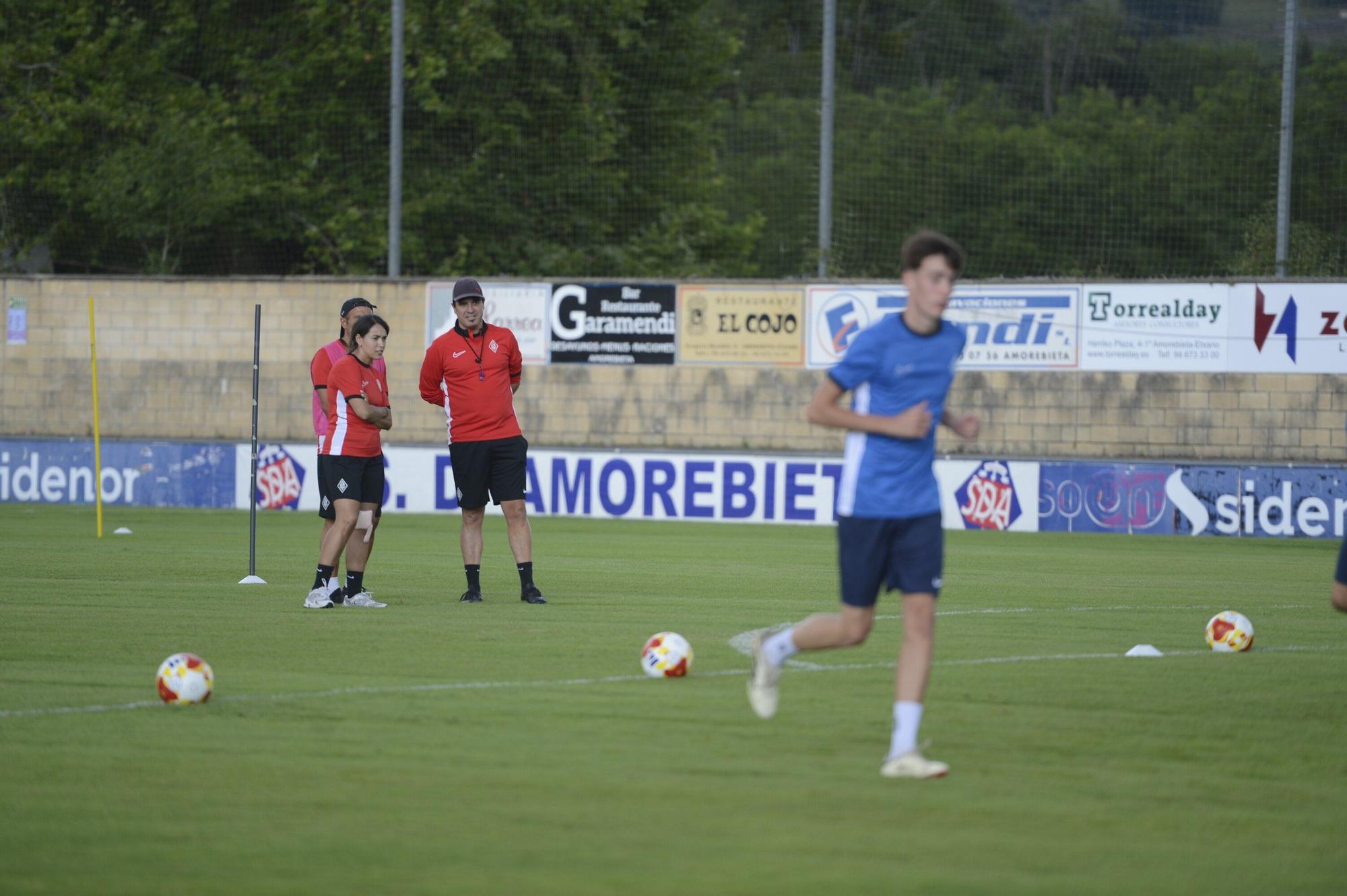 En imágenes: primer entrenamiento Amorebieta