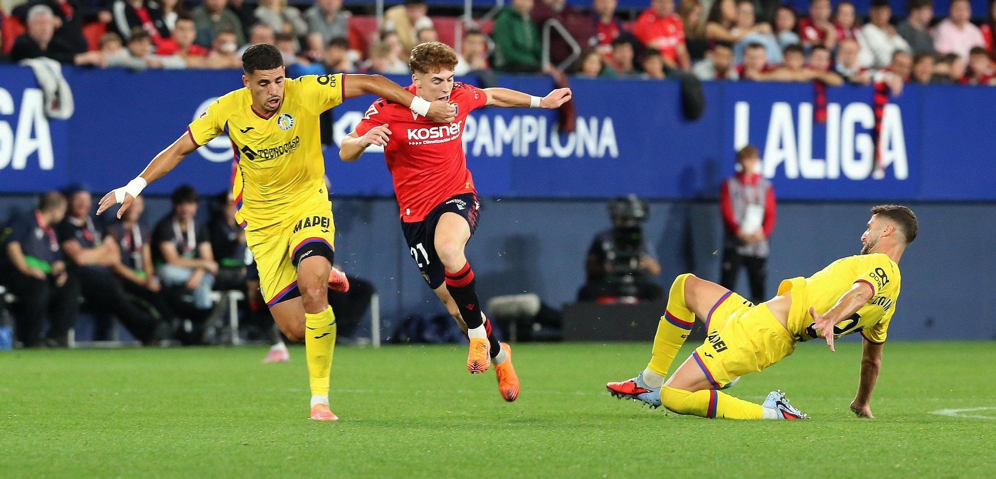 Fotos del Osasuna-Getafe en El Sadar