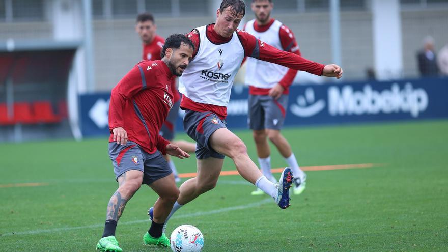 Rubén García, baja de última hora de la convocatoria de Osasuna por motivos personales
